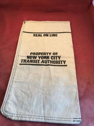 York City Subway Vintage Token Bag