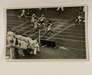 1936 Olympics 100 Meters: Jesse Owens 1st.  Ralph Metcalf 2nd