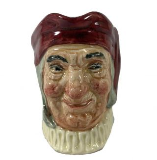 Royal Doulton Character Jug " Simon The Cellar " Toby Mug 3 1/4 " Vintage