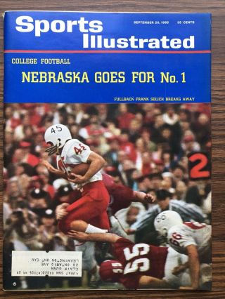 Sports Illustrated September 20 1965 - Nebraska Goes For No 1 - Frank Solich