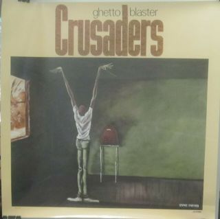 The Crusaders - Joe Sample - Ghetto Blaster Vintage Promo Poster [1984]] Vg,