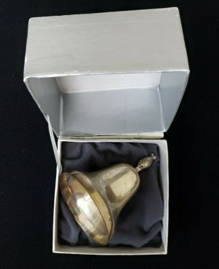 Vintage Antique Silver Bell 1060 Dinner Servant Tea Time Service Bedside Rare