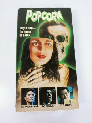 Vintage Horror Vhs Popcorn (1991)
