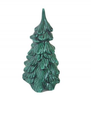 Vintage Holland Ceramic Mold Christmas Evergreen Tree Figurine