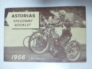 Vintage Astorias Speedway Booklet 1956