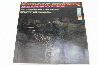 Rudolf Serkin Beethoven Piano Ml 5164 Vintage Vinyl Record 1956 Lp