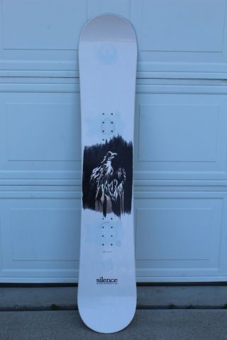 Vintage Blaise Rosenthal Silence Snowboard 148 Cm Made In Usa