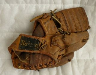 Vintage Nocona " Field Rite " Pro Line Leather Baseball Glove,  Ris Tankor 2782007