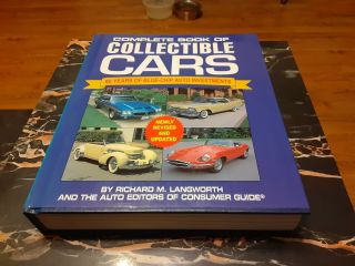 Complete Book Of Collectible Cars 60 Years Of Blue - Chip Auto By Langworth 1994 E