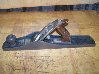 Antique Vintage Stanley No.  6 Smooth Bottom Fore Plane Good User