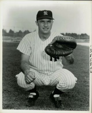 1964 Press Photo Team/league Issued Image John Blanchard Of The Ny Yankees