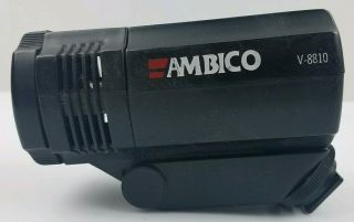 Vintage Ambico Cordless V - 8810 Miniature 10 Watt Camcorder Video Light