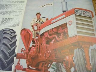 VINTAGE FARMALL INTERNATIONAL ADVERTISING - 560 TRACTOR - 1958 2