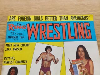 The Ring Wrestling February 1974 Are Foreign Girls Better Than Americans? 2