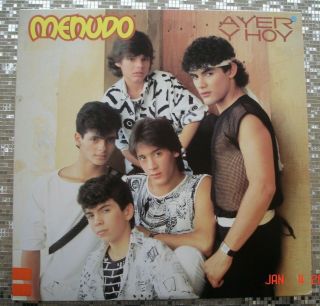 Menudo ‎– Ayer Y Hoy Vintage Vinyl Lp See All Pictures