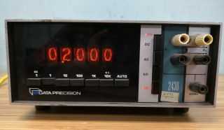 Vintage Data Precision 2430 Digital Multimeter H1