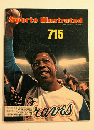 Vintage Sports Illustrated Hank Aaron April 15,  1974