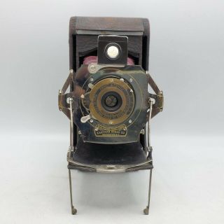 Antique Kodak No.  1 - A Model D Pocket Automatic Folding Bellows Camera Pat.  1908 2