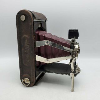 Antique Kodak No.  1 - A Model D Pocket Automatic Folding Bellows Camera Pat.  1908 3
