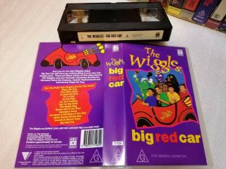 The Wiggles: Big Red Car - 1995 Vintage Abc 4 Kids Vhs With The Wiggles