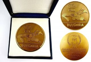 Fila World Wrestling Championship 1991 Bulgaria Participant Medal Rrr