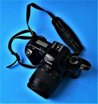 Vintage Canon Eos Rebel X Film Camera Zoom Ef 35 - 80mm Lens