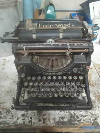 Vintage Antique Underwood Standard Typewriter 1992884 - 5