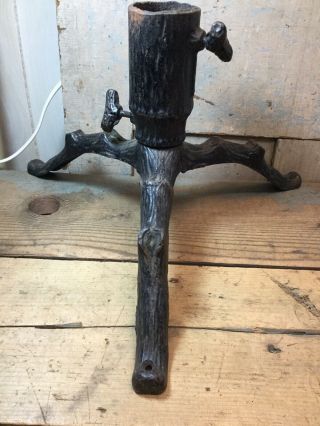 Antique Vintage Cast Iron 3 Leg Christmas Tree Stand