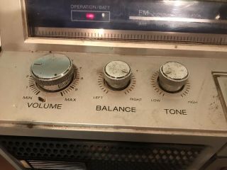 Vintage Sony CFS - 43 Boombox Radio Tape Player Ghetto Blaster Cassette 2