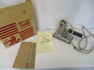 Vintage Industrial Shop - Craft Oscillating Belt Sander Model 9280