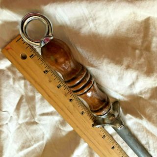 Vintage CASE XX Professional Knife Sharpening Steel Wood Handle 18.  5” 3