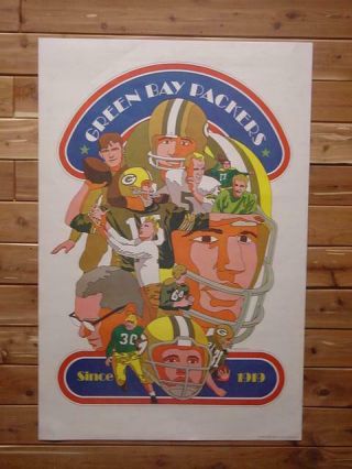 1968 Green Bay Packers Sports Illustrated Poster Lombardi - Flash