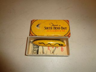 Vintage South Bend Bass - Oreno Lure 973 Ssy Shadow Wave 3 - 3/4 "