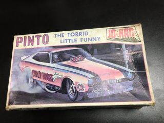Vintage Unbuilt Jo - Han Pinto Torrid Little Funny Car Crazy Horse Model Kit