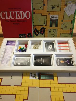 Vintage Cluedo Board Game By Waddingtons - Spare Parts/select Your Part