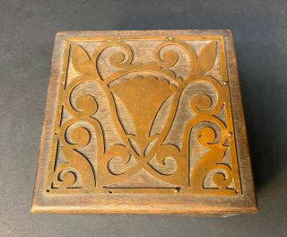 Antique Arts And Crafts Box