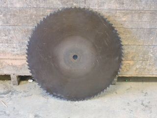 Antique 27 " Round Sawmill Circular Blade,