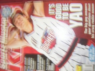 Si For Kids,  May 2003 Yao Cover W/lebron James Card From High School
