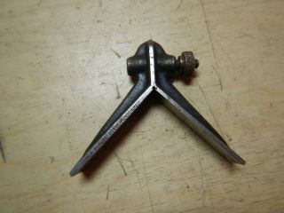 Vintage Lufkin Center Head For Combination Square Ruler Machinist Tooling
