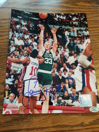 Larry Bird Autographed Signed 8x10 Photo With