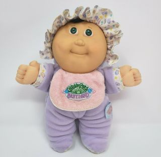 Vintage 1988 Cabbage Patch Kids Babyland Rattle Stuffed Animal Plush Toy Doll