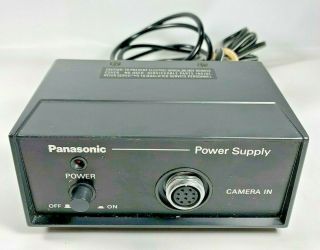 Panasonic Power Supply Video Camera Wv - 450a 10 Pin Vintage Powers On