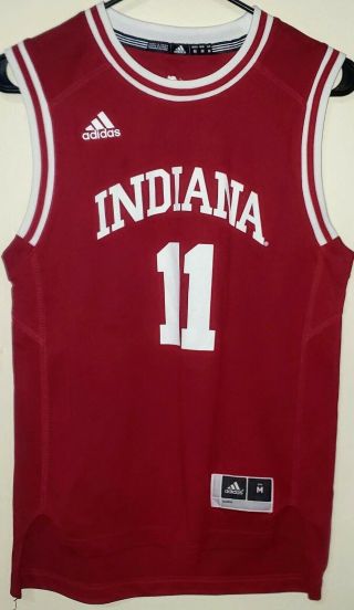 Vintage Adidas Indiana Hoosiers 11 M Basketball Jersey