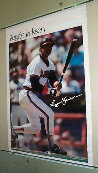 Reggie Jackson Vintage 1979 Baseball Poster Only One