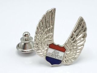 Vintage Air America Cia Airlines Pilot Wings Lapel Pin Badge