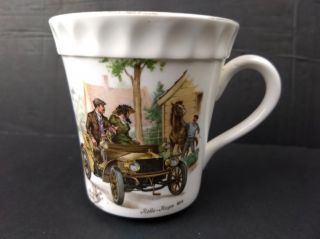 Vintage Fine Bone China Royal Windsor Coffee Tea Cup Mug 1904 Rolls Royce