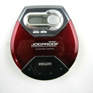 Philips Vintage Jog Proof Cd Player Ax5119/17 Skip Protection And