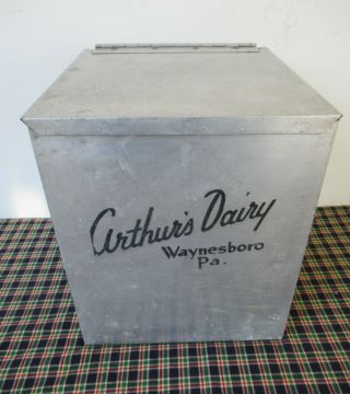 Antique Milk Porch Box,  Arthur 