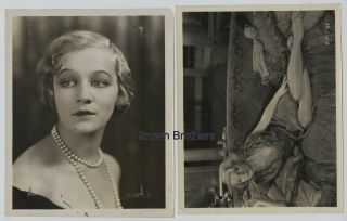 Vintage 1920s Hollywood Actress Greta Nissen Sexy In " Silent Witness " Photos (2)