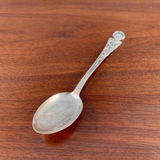 Codding Bros.  Black Americana Sterling Silver Sunny South Souvenir Spoon - 1898